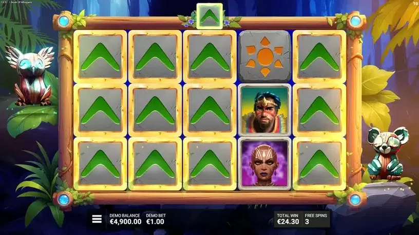 Book of Whispers slot screenshot 6