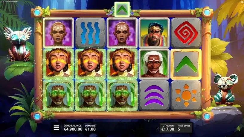 Book of Whispers slot screenshot 5