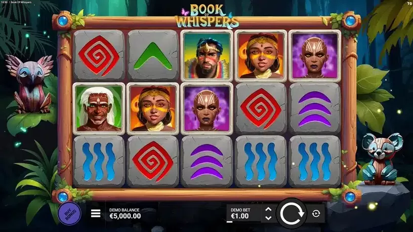 Book of Whispers slot screenshot 1