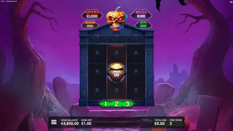 Grinning Harvest slot screenshot 4