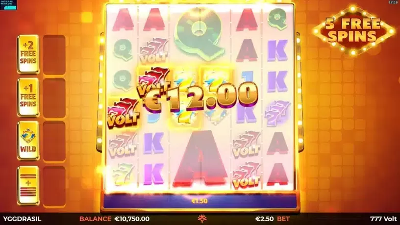777 Volt GigaBlox slot screenshot 5