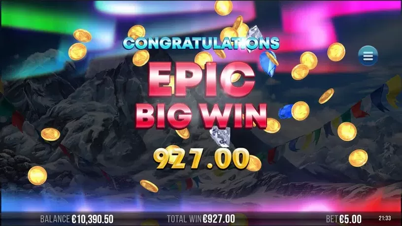 90K Yeti Gigablox slot screenshot 8