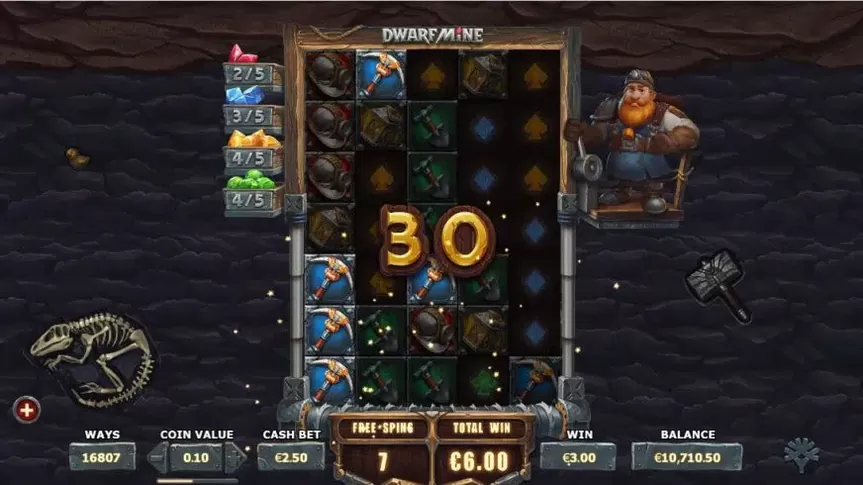 Dwarf Mine slot screenshot 5