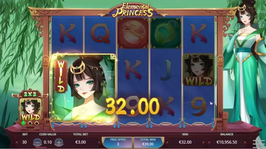 Elemental Princess slot screenshot 4