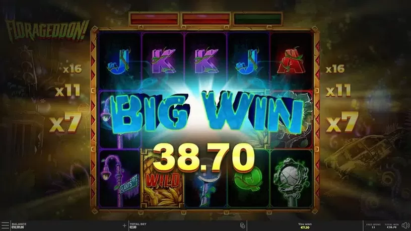 Florageddon! slot screenshot 7