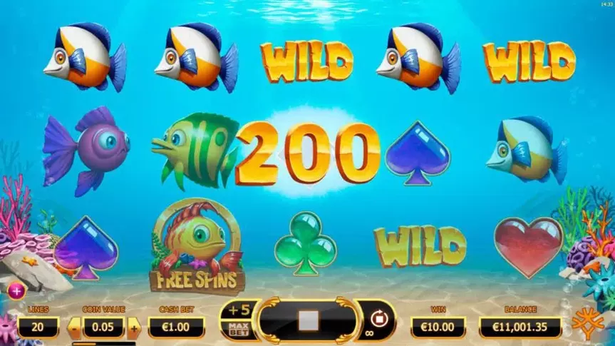 Golden Fish Tank slot screenshot 4