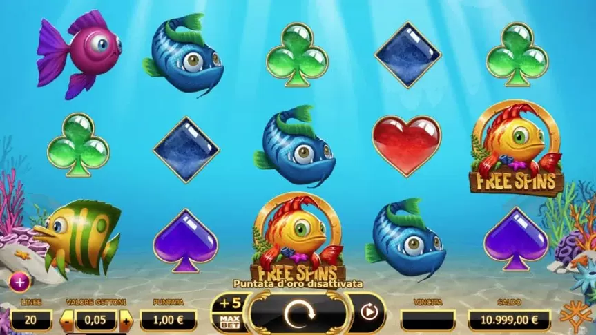 Golden Fish Tank slot screenshot 3