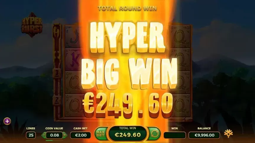 Hyperburst slot screenshot 4