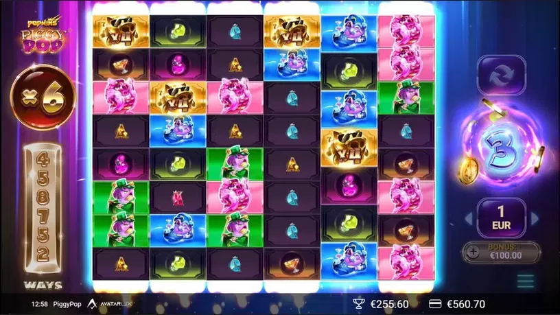 PiggyPop slot screenshot 6