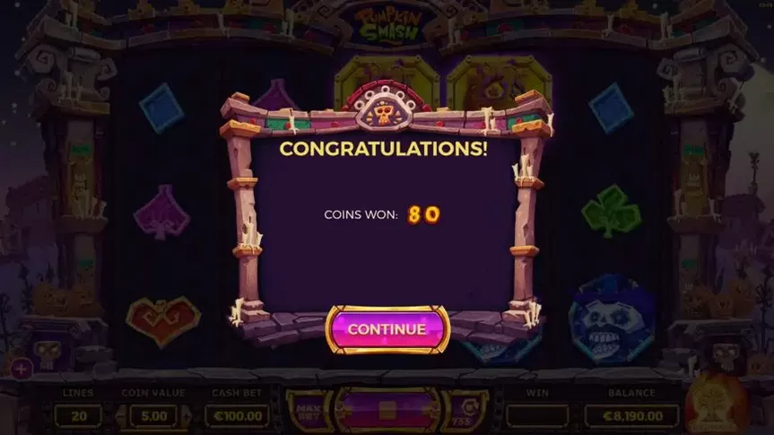 Pumpkin Smash slot screenshot 3