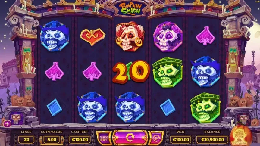 Pumpkin Smash slot screenshot 1