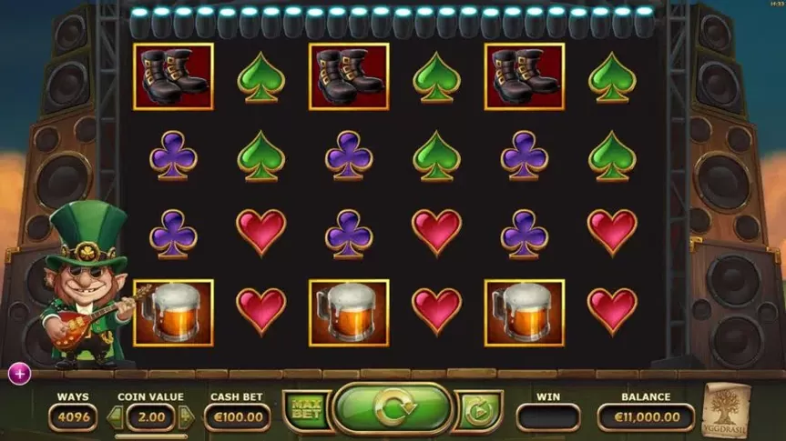 Rainbow Ryan slot screenshot 1