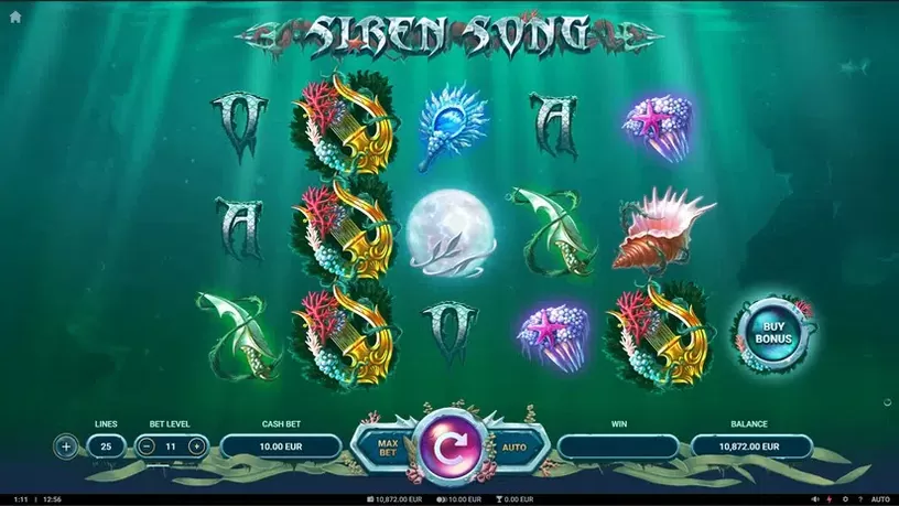 Siren Song slot screenshot 1
