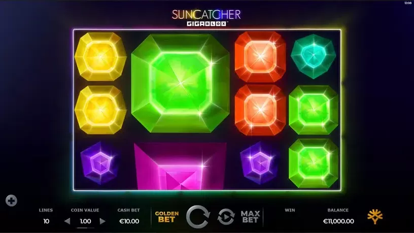 Suncatcher Gigablox slot screenshot 4