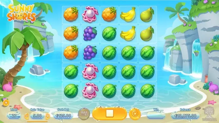 Sunny Shores slot screenshot 1