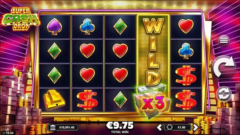 Super Cash Drop slot screenshot 4
