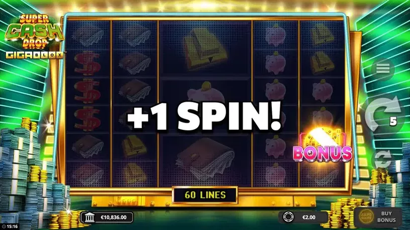 Super Cash Drop Gigablox slot screenshot 6