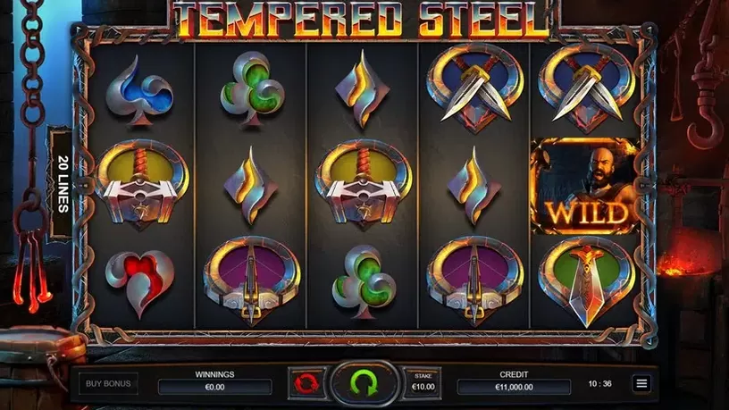Tempered Steel slot screenshot 1