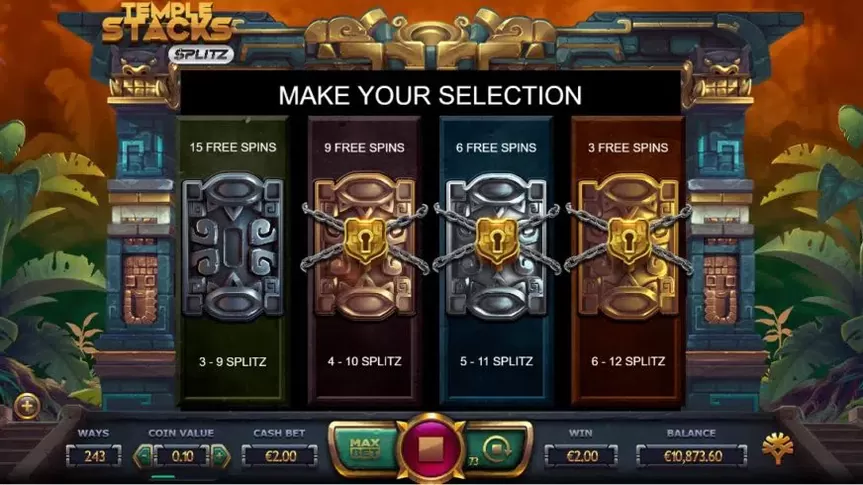 Temple Stacks slot screenshot 3