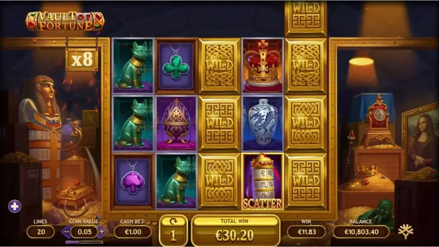 Vault of Fortune slot screenshot 6