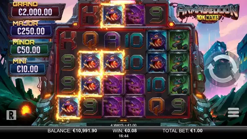 Armageddon Megaways slot screenshot 3
