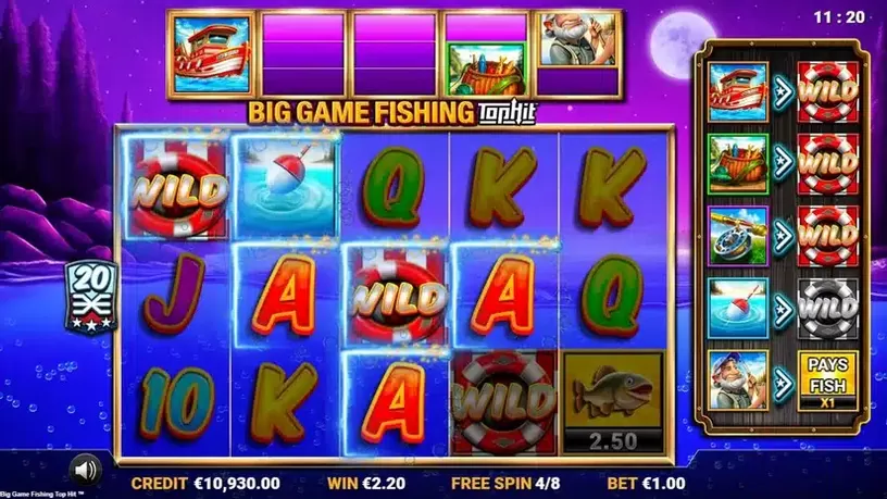 Big Game Fishing TopHit slot screenshot 4