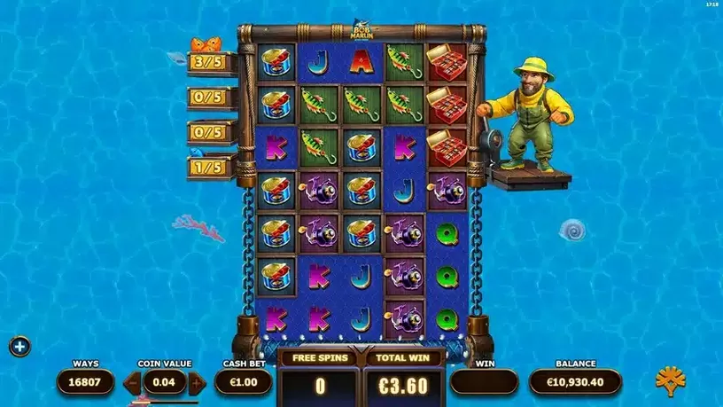 Bob Marlin Goes Deep slot screenshot 5