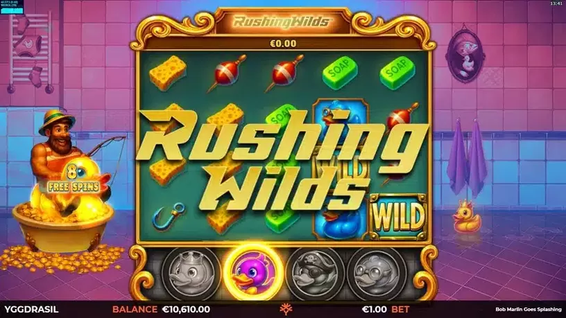 Bob Marlin Goes Splashing slot screenshot 4