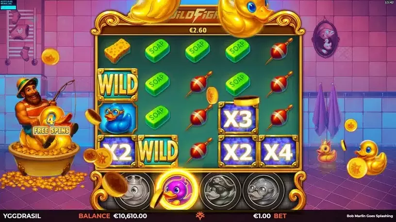 Bob Marlin Goes Splashing slot screenshot 6