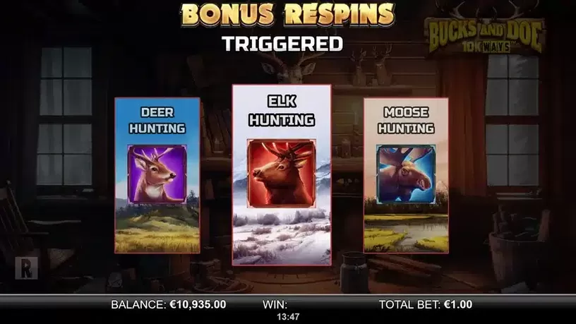 Bucks And Doe 10K Ways slot screenshot 3