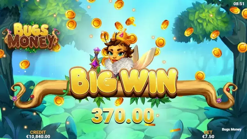 Bugs Money slot screenshot 7