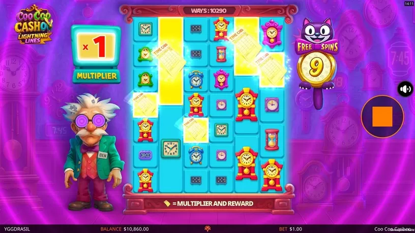 CooCoo Cashoo slot screenshot 4