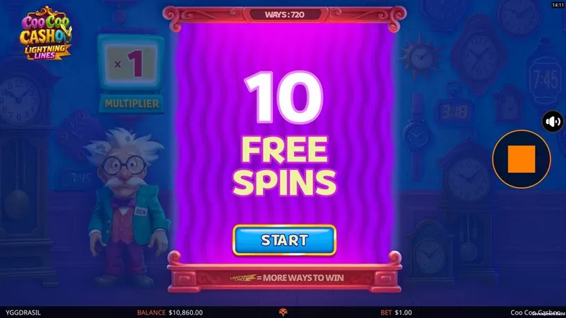 CooCoo Cashoo slot screenshot 3