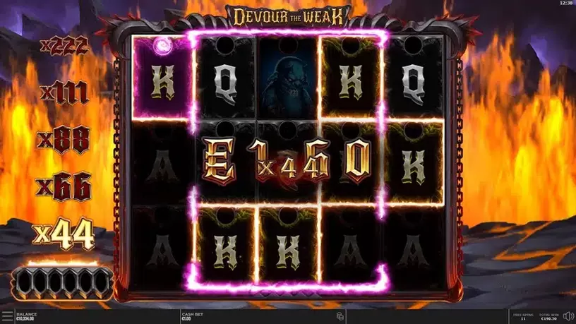 Devour The Weak slot screenshot 4