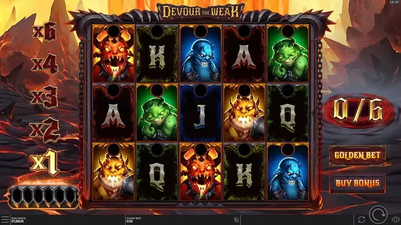 Devour The Weak slot screenshot 1