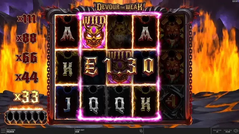 Devour The Weak slot screenshot 3