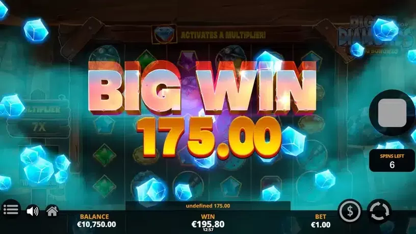 Diggin’ For Diamonds slot screenshot 6