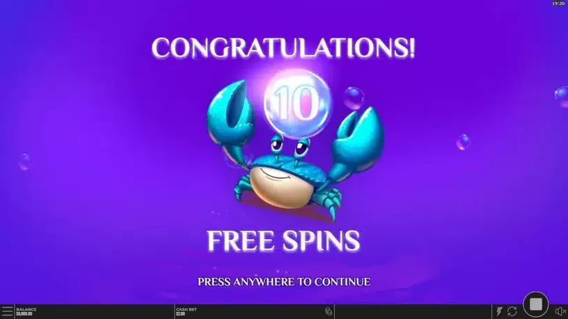 Enchanted Waters slot screenshot 3