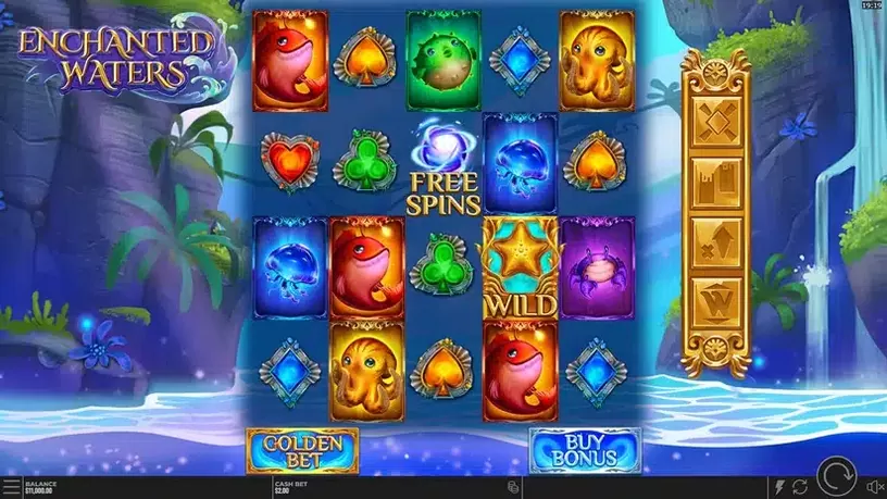 Enchanted Waters slot screenshot 1
