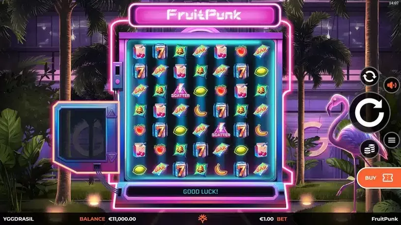 FruitPunk slot screenshot 1