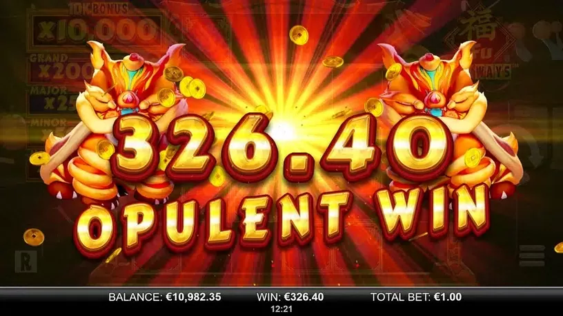 Fu 10K Ways slot screenshot 6