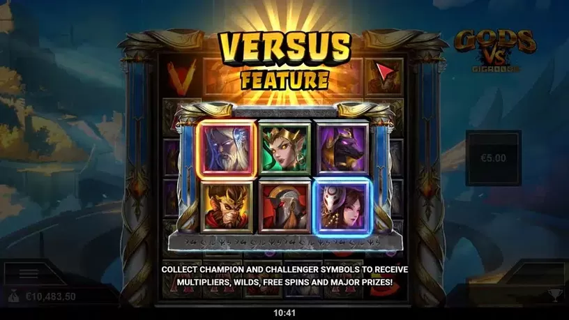 Gods vs Gigablox slot screenshot 5