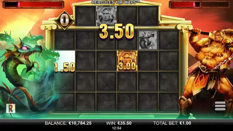Hercules 10k Ways slot screenshot 5