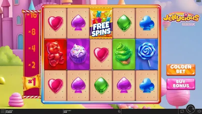 Jellycious DoubleMax slot screenshot 1