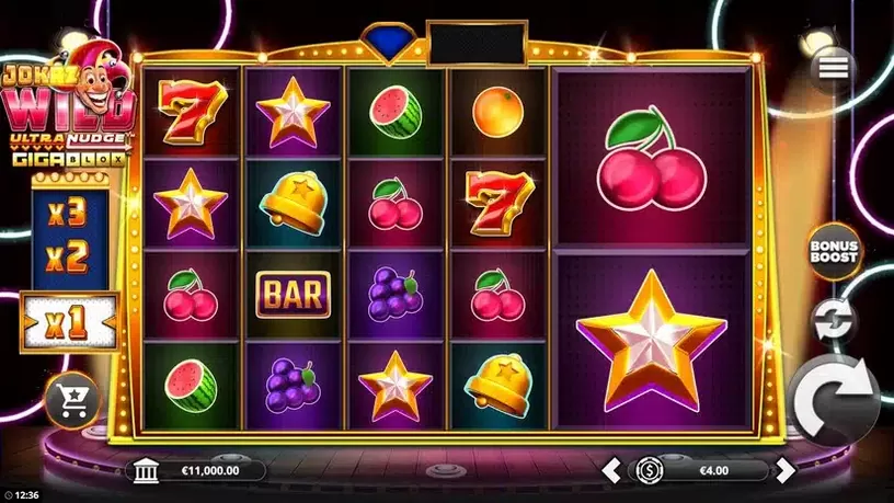 Jokrz Wild Ultranudge Gigablox slot screenshot 1