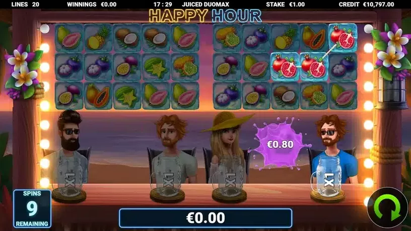 Juiced DuoMax slot screenshot 3