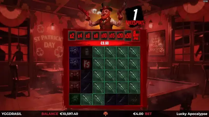 Lucky Apocalypse slot screenshot 5