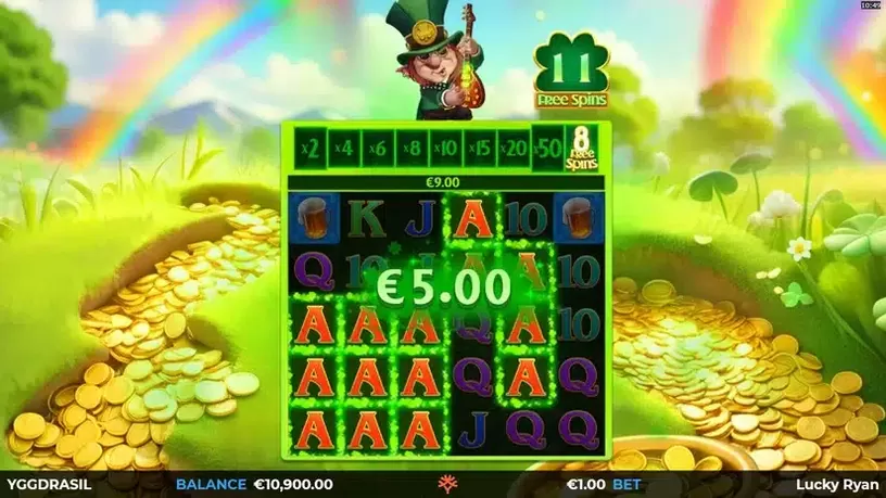 Lucky Ryan Gigablox slot screenshot 5
