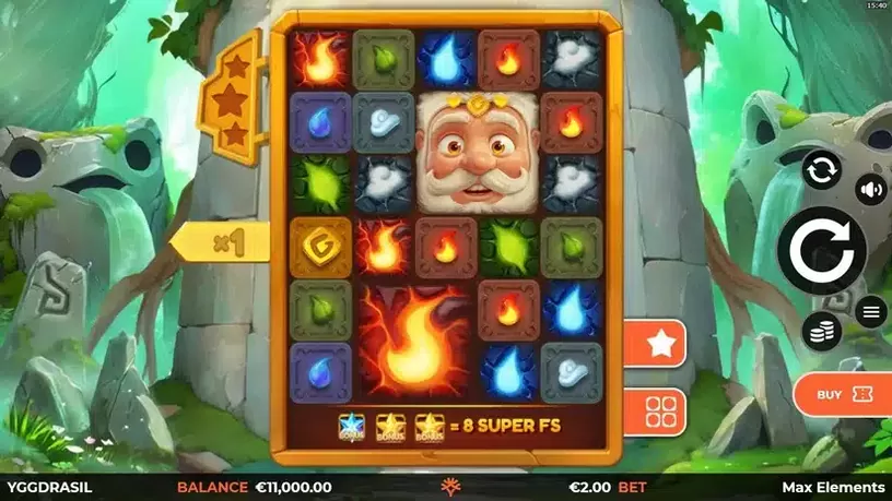 Max Elements slot screenshot 1