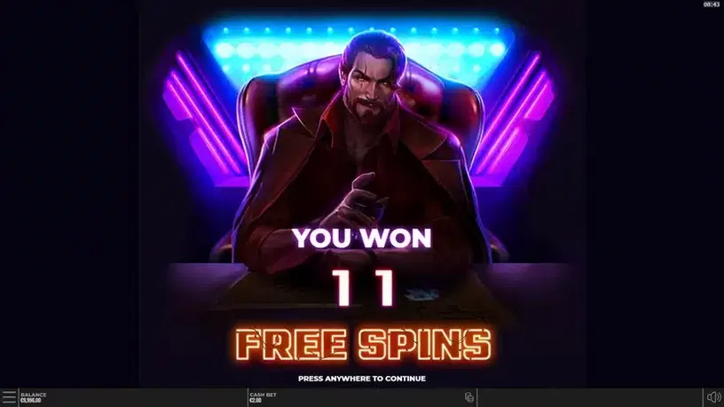 Neon Villains slot screenshot 3